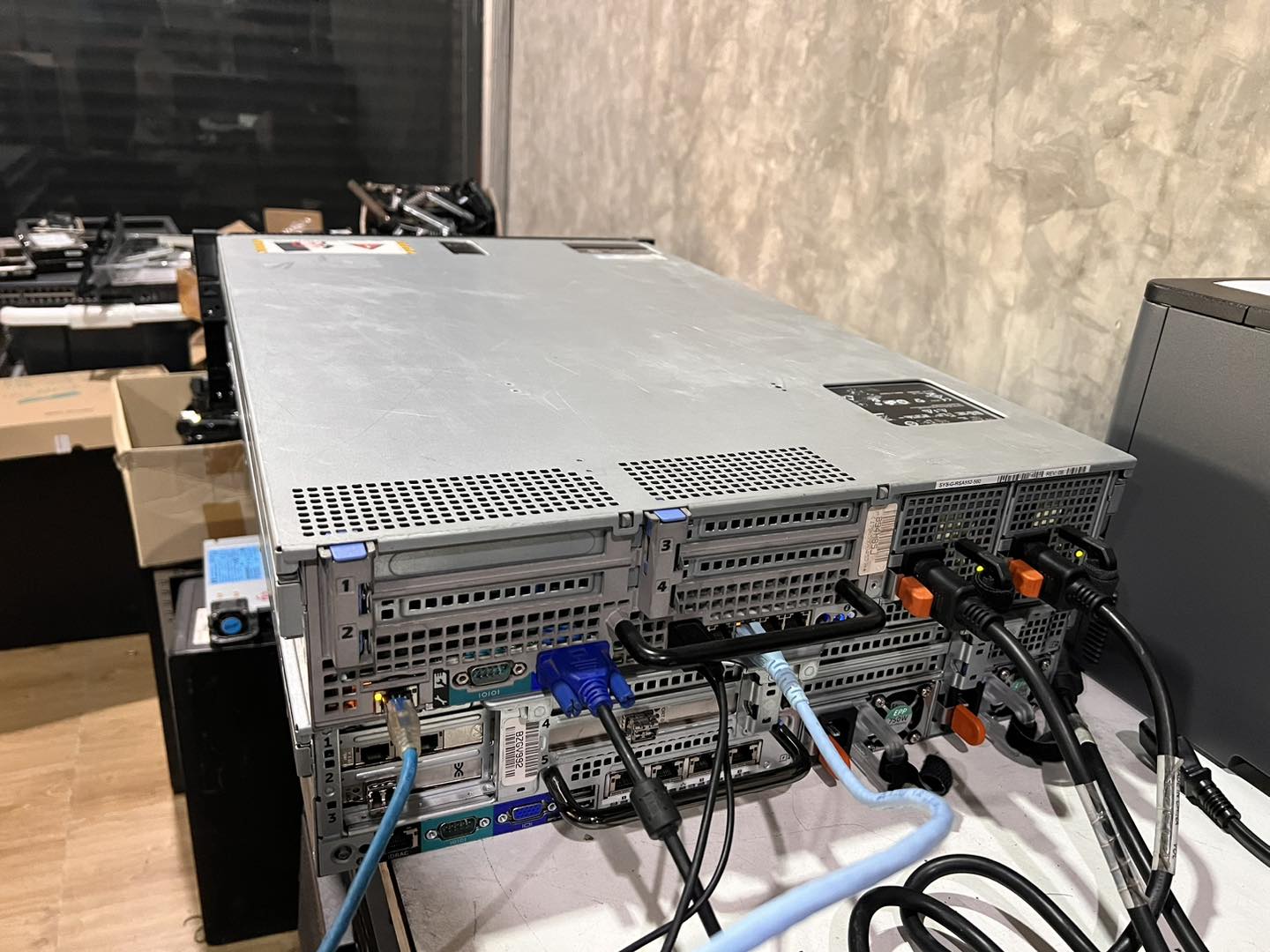 dell r710 2cpu ram 32 เซิฟเวอร์มือสองพร้อมใช้งาน