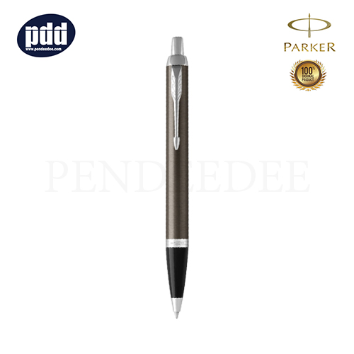 PARKER IM Espresso CT Ballpoint Pen ปากกาลูกลื่น ป๊ากเกอร์ ไอเอ็ม เอสเปรสโซ่ คลิปเงิน