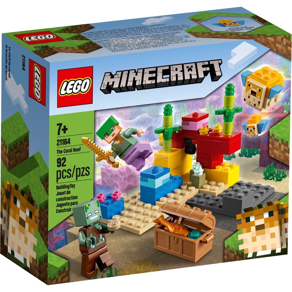 เลโก้ LEGO Minecraft 21164 The Coral Reef