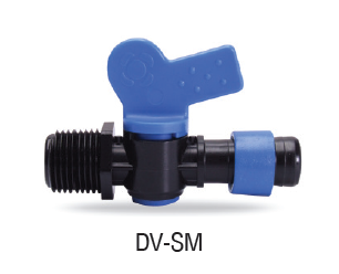 DV-SM วาล์วเทปน้ำหยด - เกลียวนอก 1/2