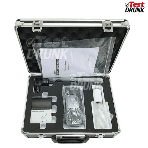 เครื่องเป่าแอลกอฮอลล์แบบคุณภาพสูง แบบ print ได้ (Touch screen) AT8801 (แบบเช่า)