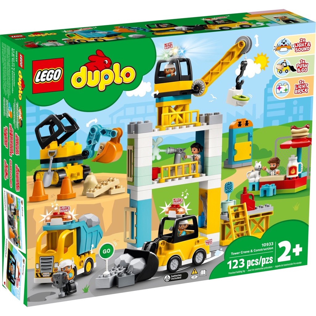 เลโก้ LEGO Duplo 10933 Tower Crane & Construction
