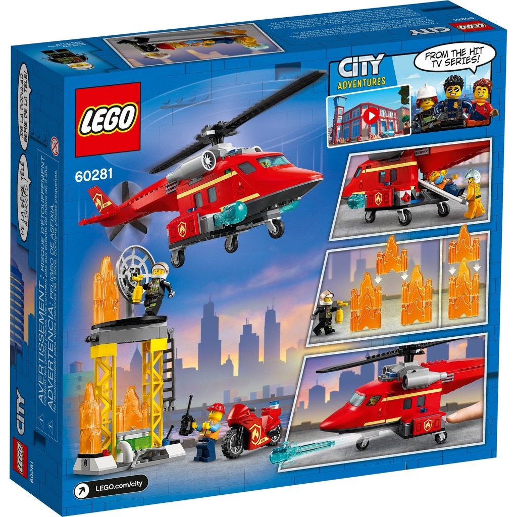 เลโก้ LEGO City 60281 Fire Rescue Helicopter