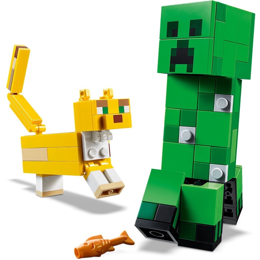 เลโก้ LEGO Minecraft 21156 BigFig Creeper and Ocelot