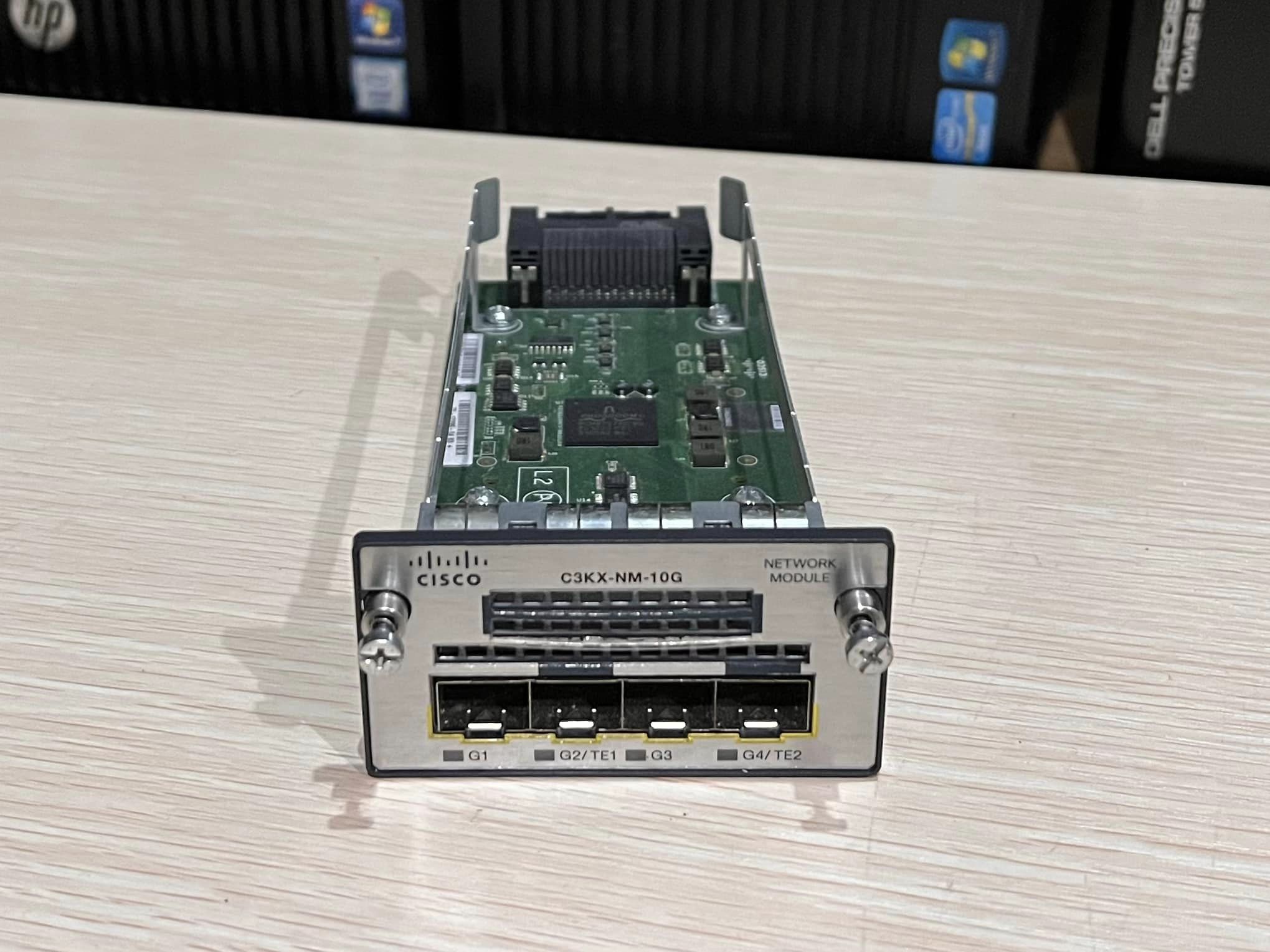 Module Cisco C3KX-NM-10G 4 sfp gigabit 3560x 3750x มือสองพร้อมใช้งาน