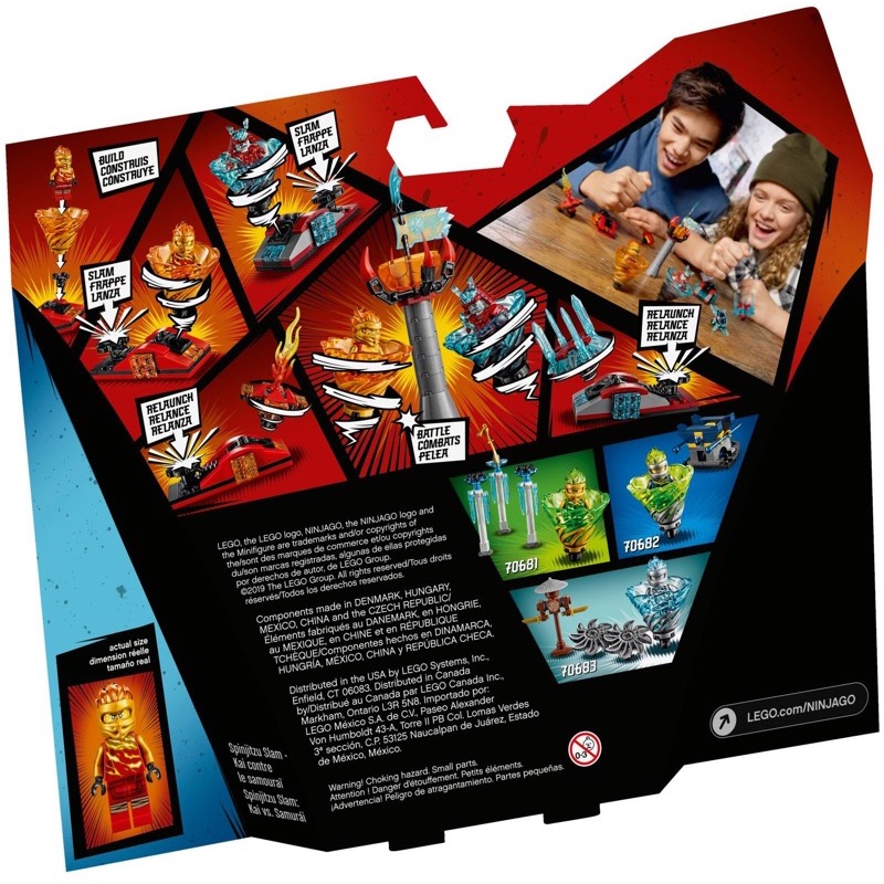 LEGO Ninjago 70684 Spinjitzu Slam - Kai vs. Samurai
