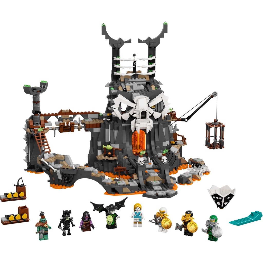 เลโก้ LEGO Ninjago 71722 Skull Sorcerer's Dungeons