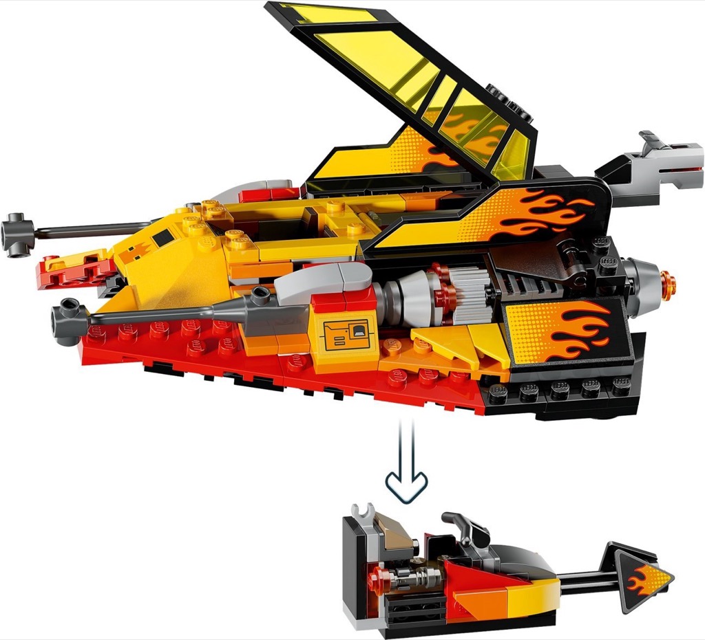 เลโก้ LEGO Star Wars 75414 The Force Burner Snowspeeder