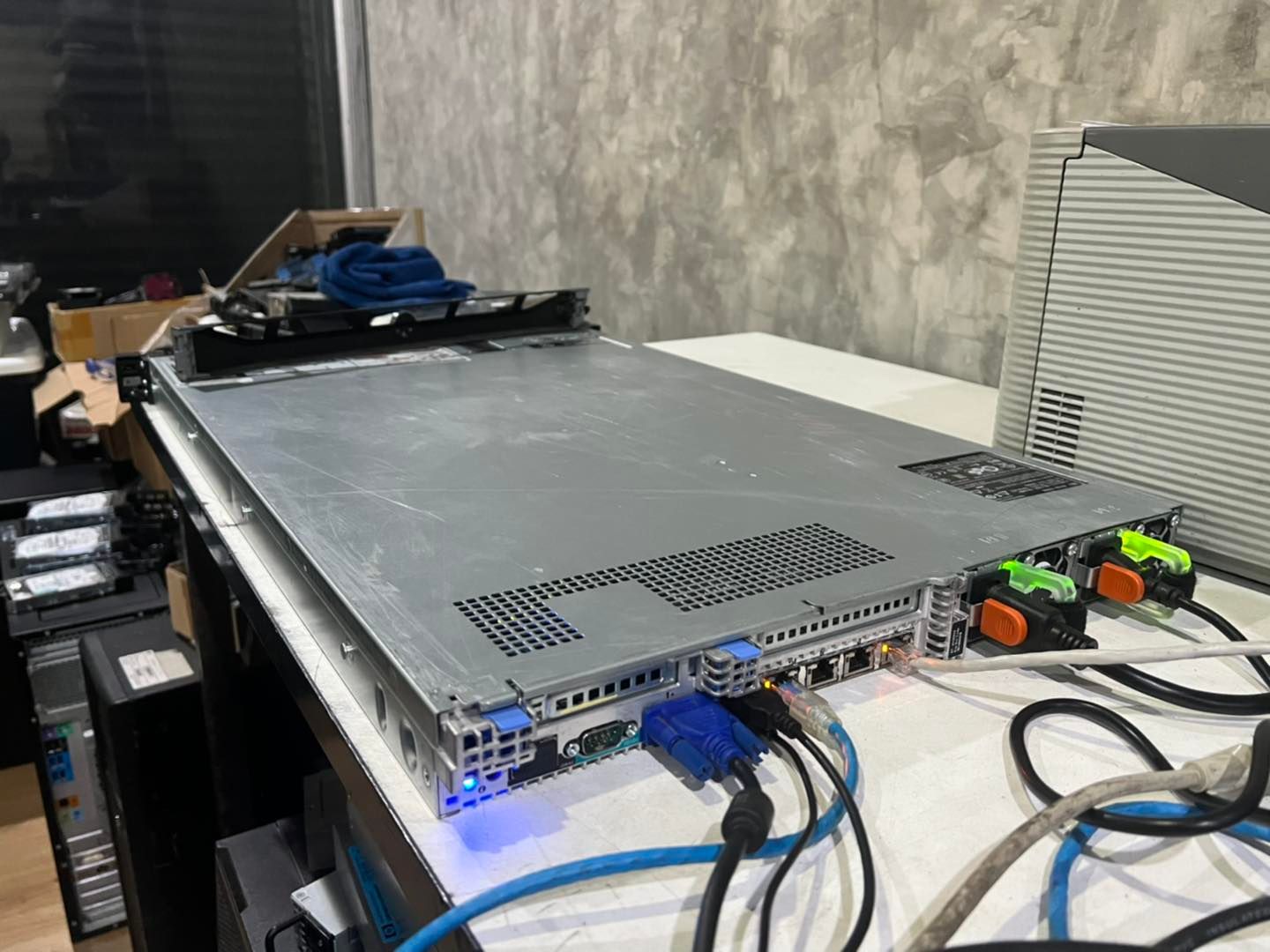 dell r620 SSD 2cpu 32gb 20cores เซิฟเวอร์มือสองพร้อมใช้งาน