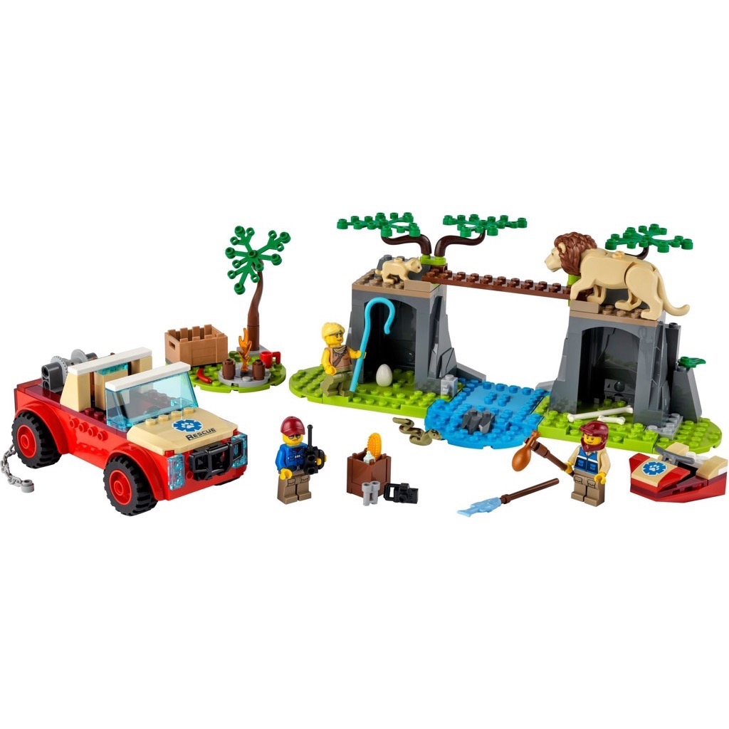 เลโก้ LEGO City 60301 Wildlife Rescue Off-Roader