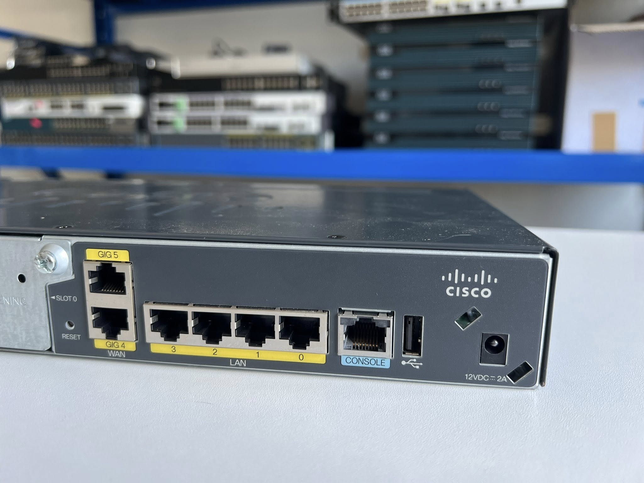 Cisco C841M-4X/K9 Gigabit 4port เร้าเตอร์ซิสโก้ใส่ซิมมือสองพร้อม