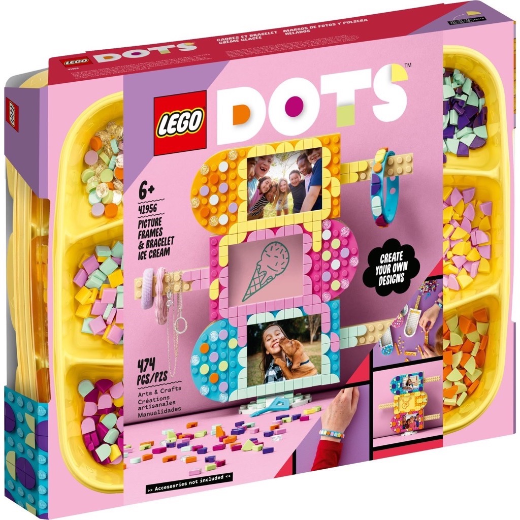 เลโก้ LEGO DOTs 41956 Picture Frames & Bracelet Ice Cream