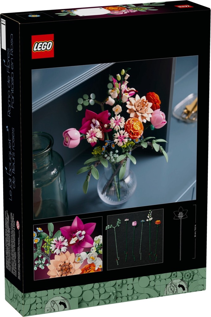 เลโก้ LEGO Exclusives 10342 Pretty Pink Flower Bouquet