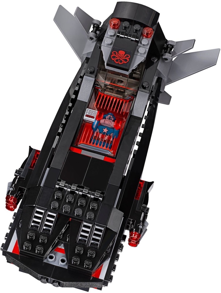 LEGO Super Heroes 76048 Iron Skull Sub Attack (กล่องไม่สวย : Damaged Box)