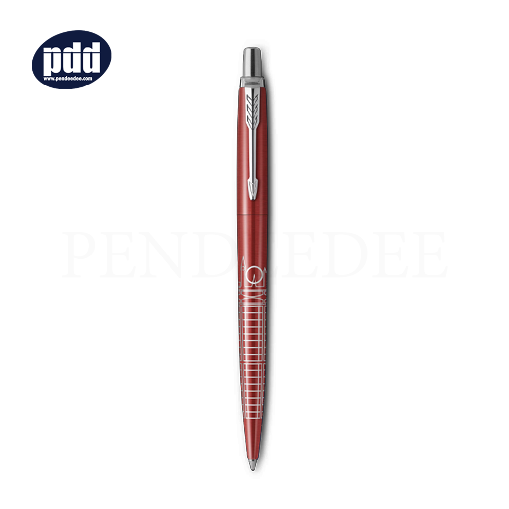 PARKER Jotter Special Edition Global Icons London Ballpoint Pen ปากกาลูกลื่น ป๊ากเกอร์ จ๊อตเตอร์ สเปเชียล อิดิชั่น โกบอล ลอนดอน สีแดง