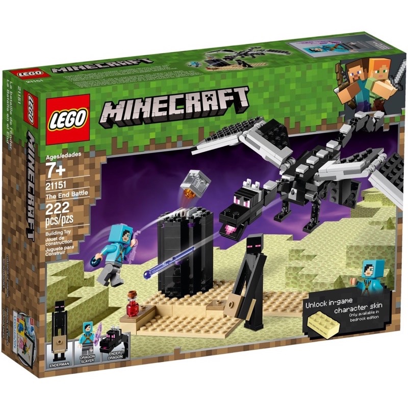 LEGO Minecraft 21151 The End Battle