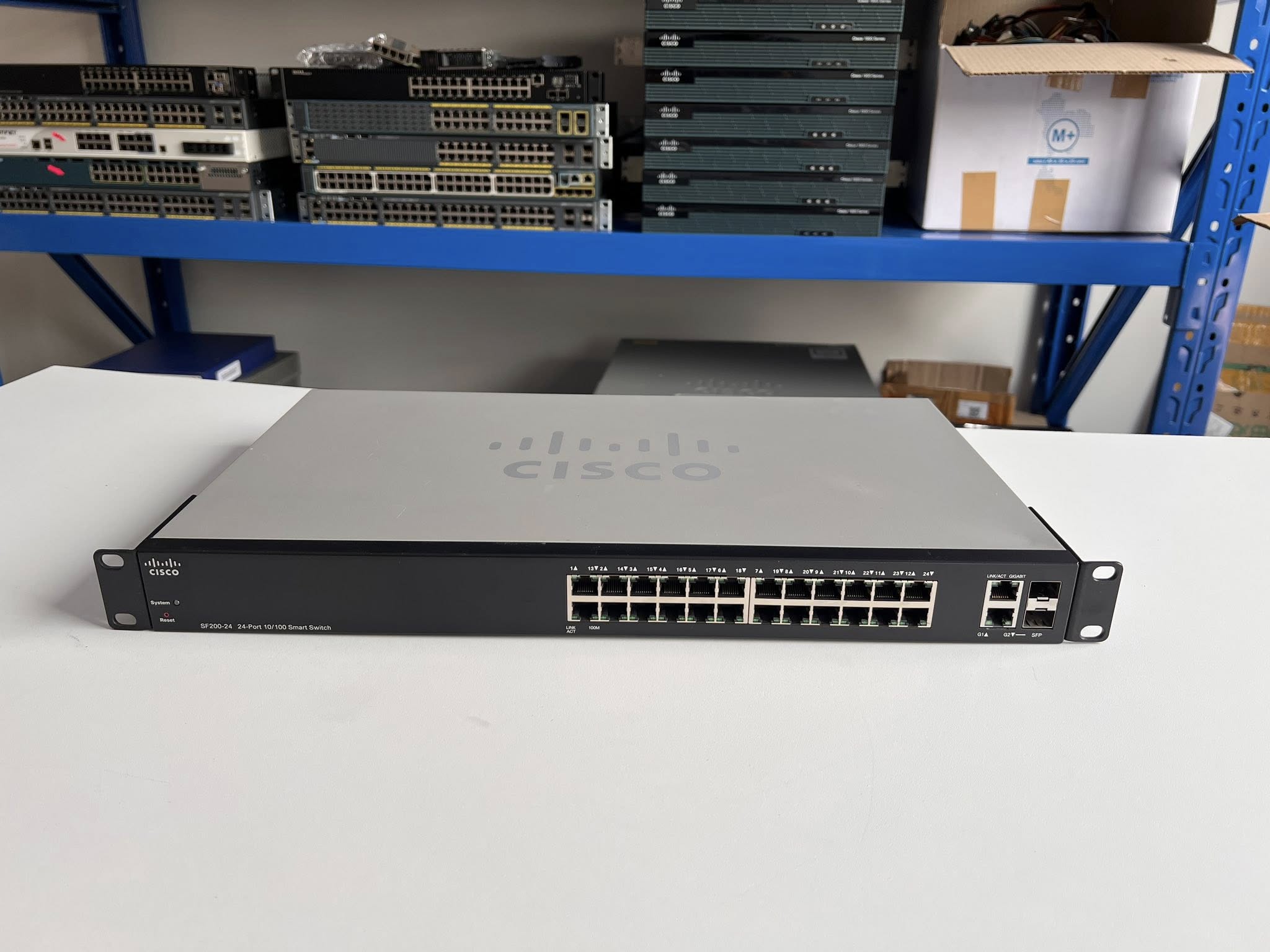 Switch Cisco SF200 24 Port สวิทซิสโก้มือสอง พร้อมใช้งาน