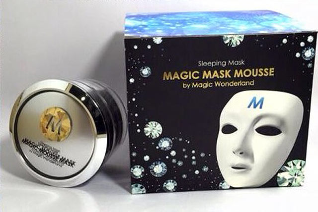 Magic Wonderland Mask Mousse เมจิก วันเดอร์แลนด์ มาส์ค มูส หน้าเด้งขาวใส ภายในข้ามคืน 30g.