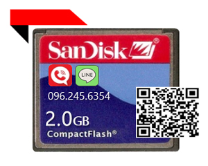 [ขาย จำหน่าย ราคา] SANDISK CF CARD 2GB 25X (Compact Flash Card)
