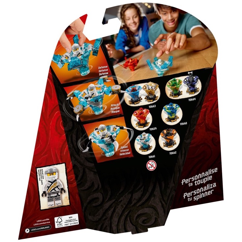 LEGO Ninjago 70661 Spinjitzu Zane