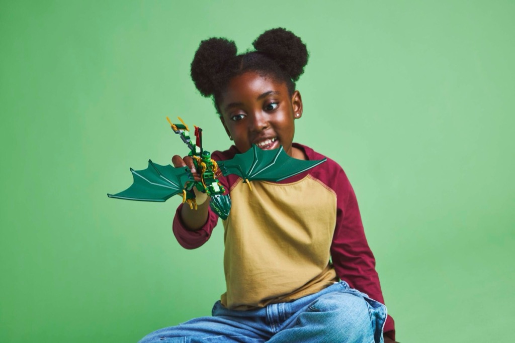 เลโก้ LEGO Ninjago 71829 Lloyd's Green Forest Dragon