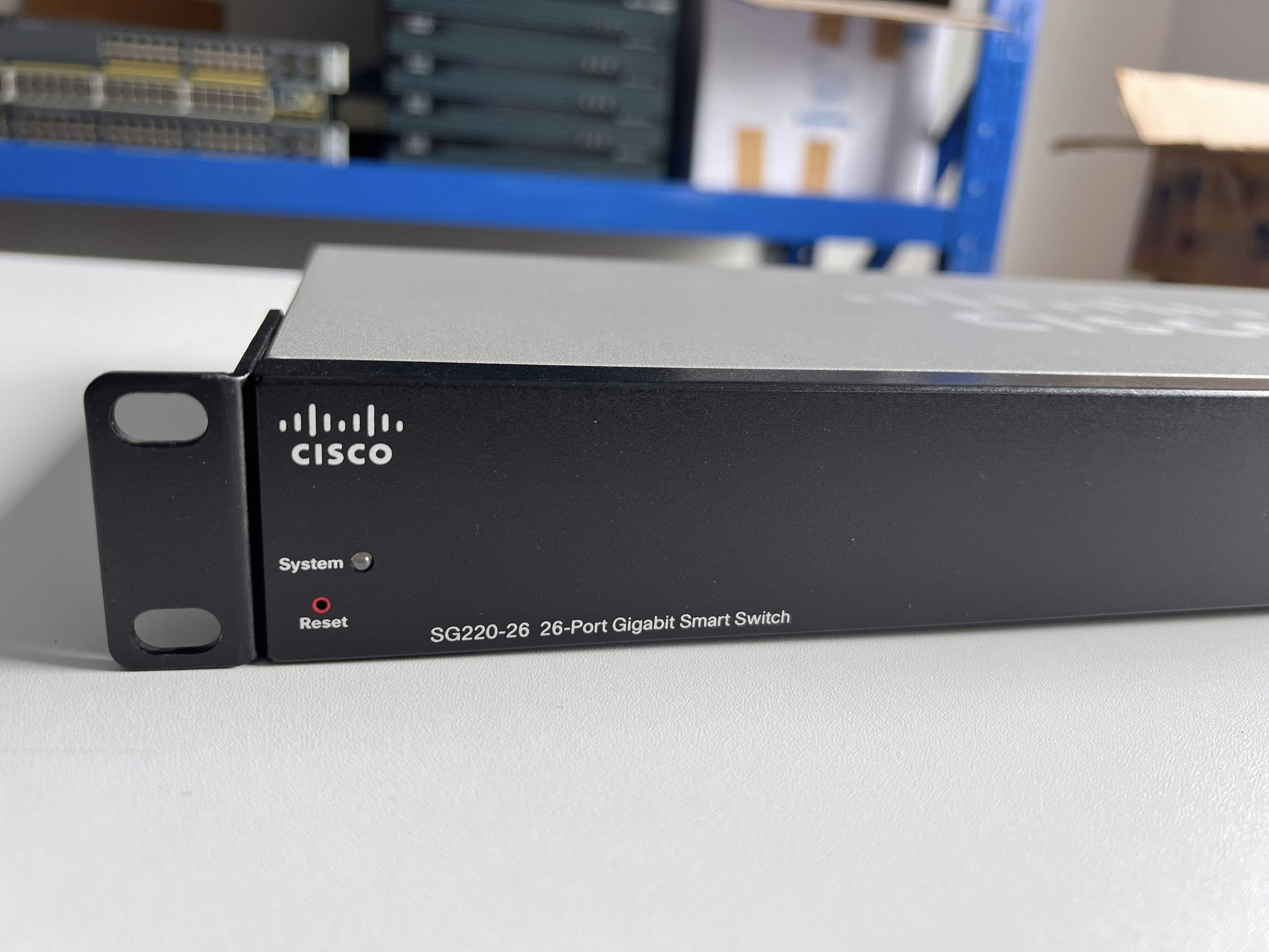 switch cisco sg220 26 port gigabit GUI สวิทซิสโก้กิกะบิตมือสองพร้อมใช้งาน