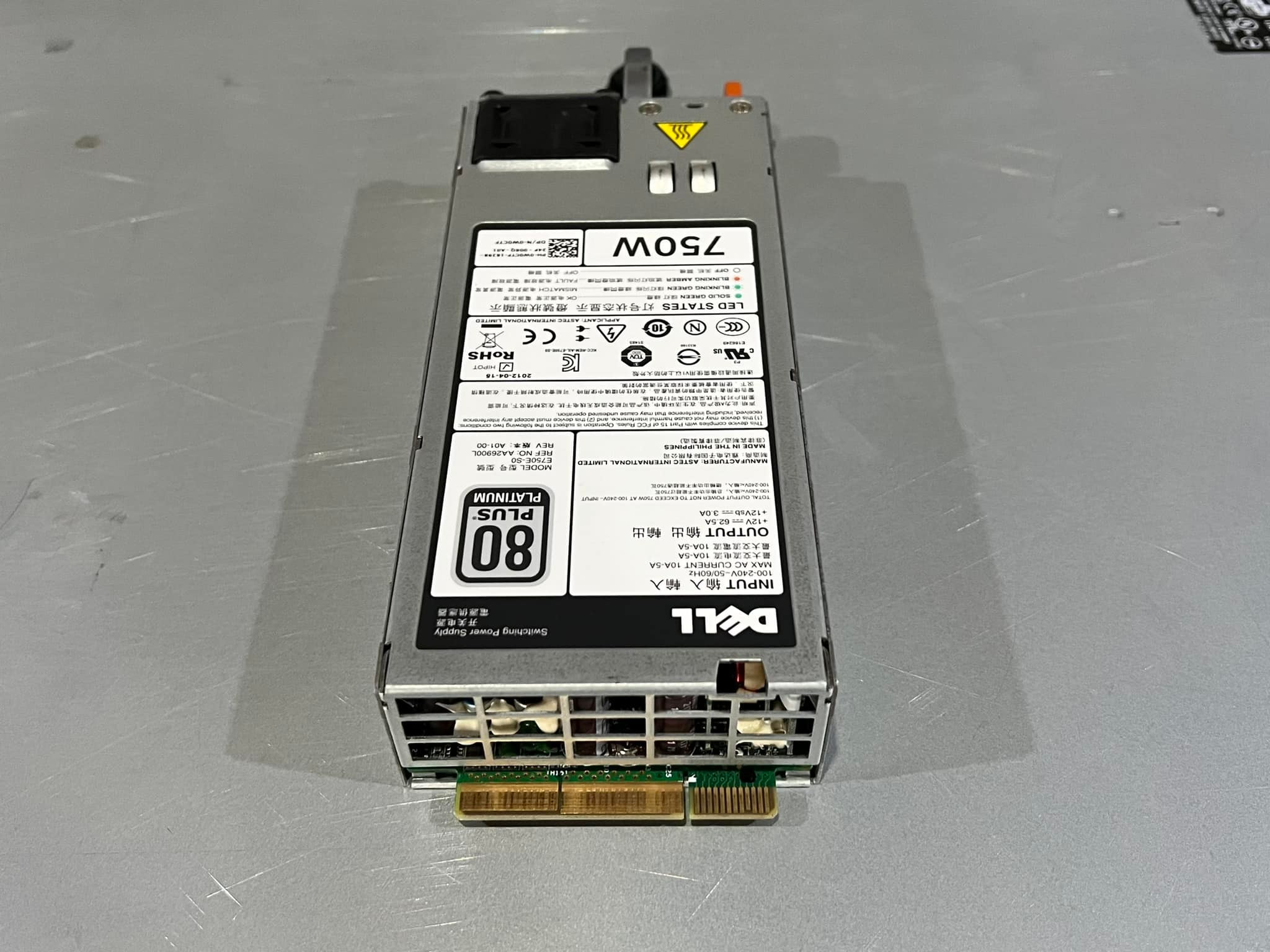 power supply 750W dell r620 มือ 2 พร้อมใช้งาน