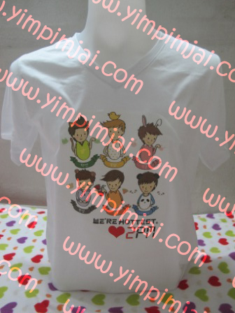 เสื้อยืด we are hottest 2PM