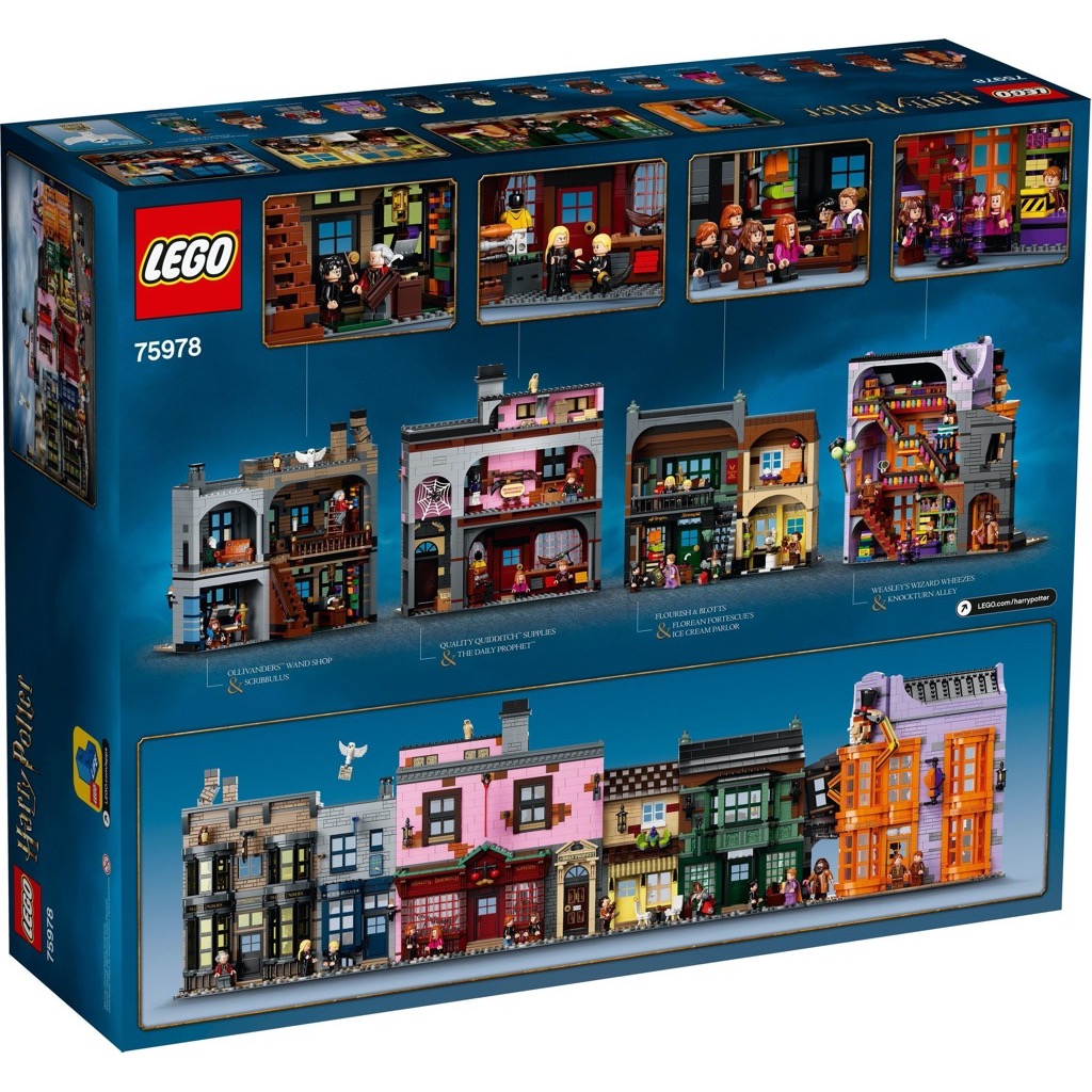 เลโก้ LEGO Exclusives 75978 Harry Potter Diagon Alley