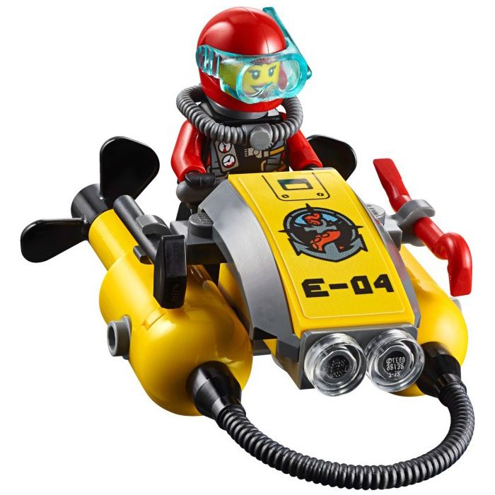 LEGO City 60095 Deep Sea Exploration Vessel (Damaged Box)