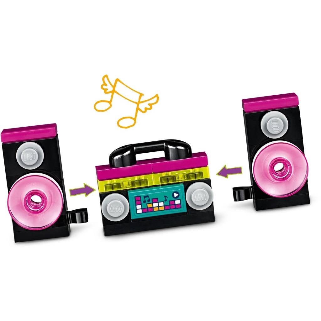 เลโก้ LEGO Friends 41390 Andrea's Car & Stage