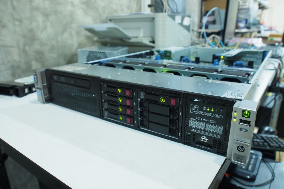 hp dl380p g8 2cpu ram 128 มือ 2 พร้อมใช้งาน