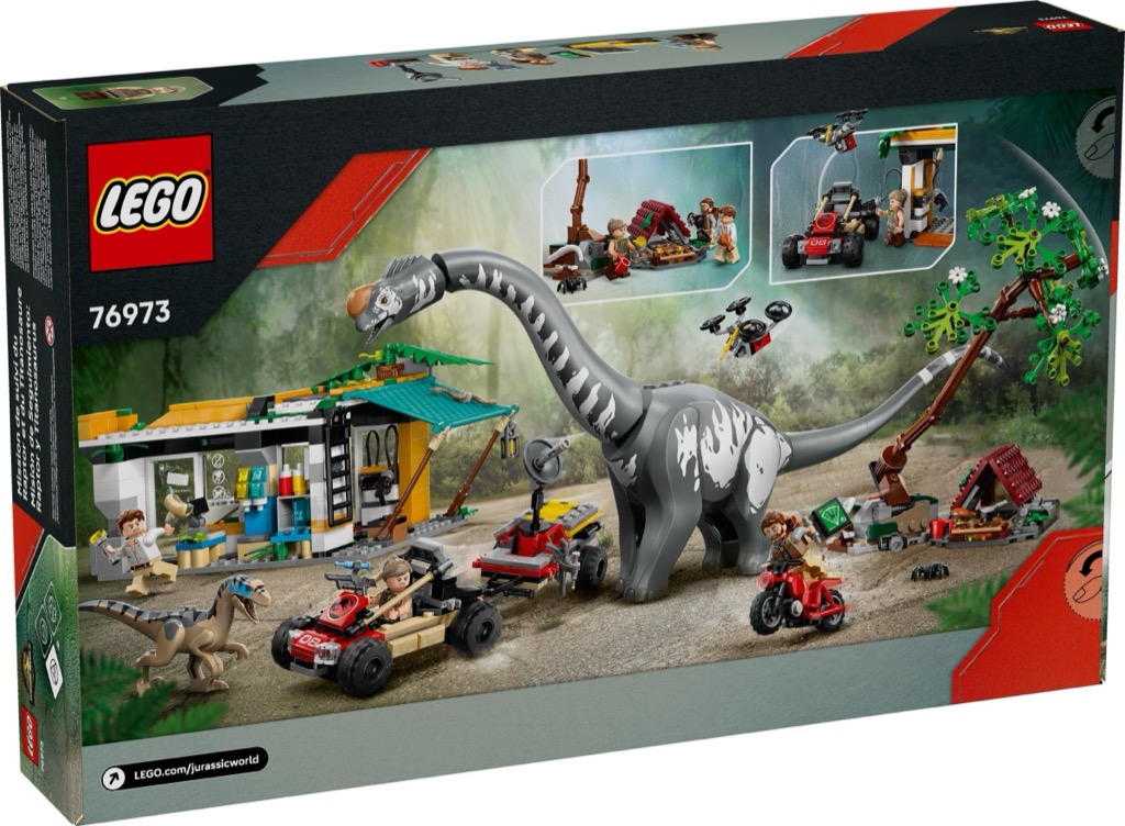 เลโก้ LEGO Jurassic World 76973 Raptor & Titanosaurus Tracking Mission