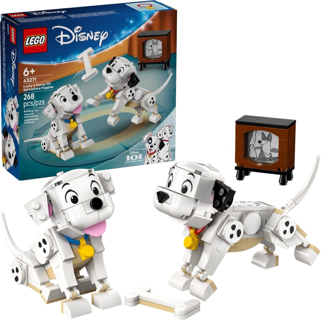 เลโก้ LEGO Disney 43271 Lucky & Penny 101 Dalmatians Puppies