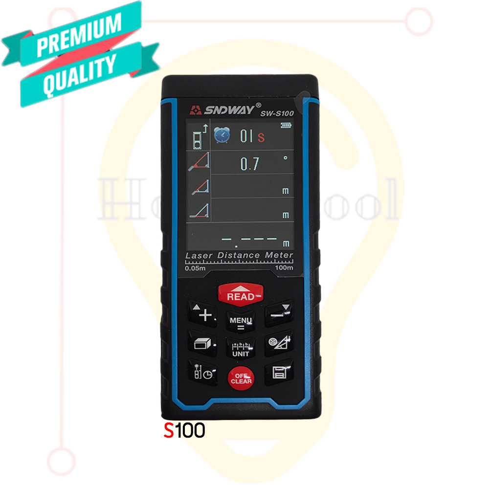 เลเซอร์ วัดระยะ 100 เมตร S100 (Laser Range Finder - S100)