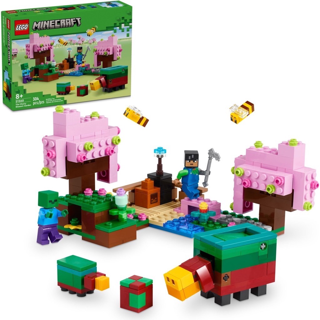 เลโก้ LEGO Minecraft 21260 The Cherry Blossom Garden
