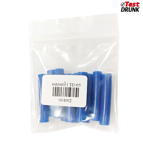 หลอดเป่าแอลกอฮอล์ รุ่น AT6000 ( 1 ชุด 10 ชิ้น )