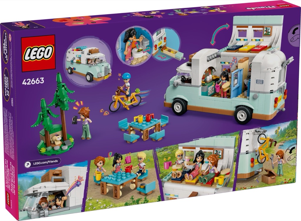 เลโก้ LEGO Friends 42663 Friendship Camper Van Adventure