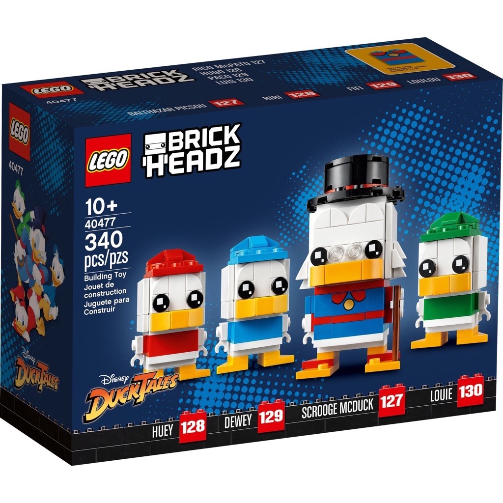 เลโก้ LEGO BrickHeadz 40477 Scrooge McDuck, Huey, Dewey & Louie