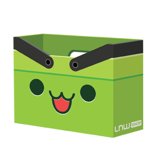 กล่องอเนกประสงค์ตะกร้า LnwShop เขียว
