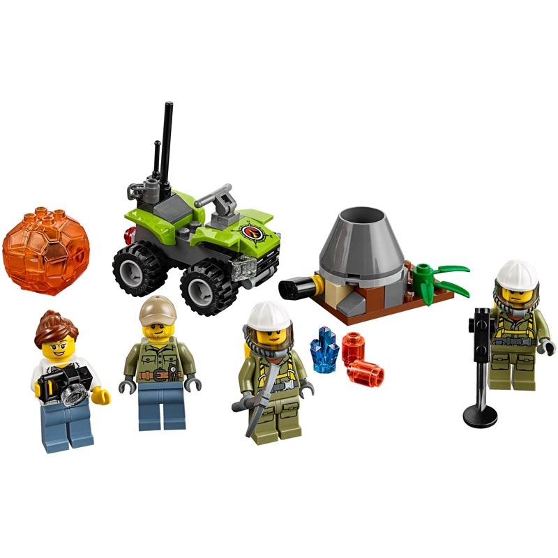 LEGO City 60120 Volcano Starter Set