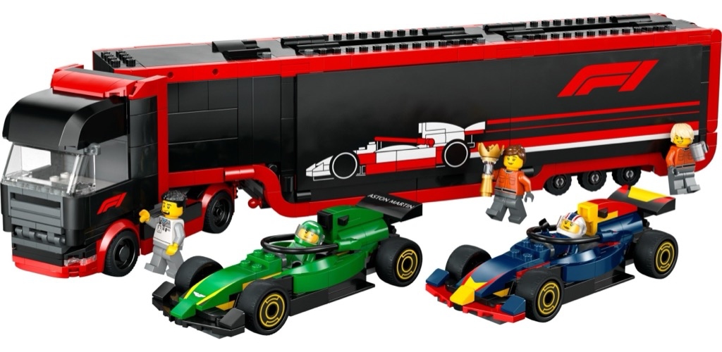 เลโก้ LEGO City 60445 F1 Truck with RB20 & AMR24 F1 Cars