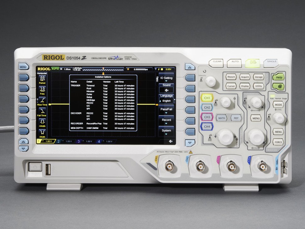 RIGOL DS1054Z 50MHz 4 chanel Digital Ossilloscope