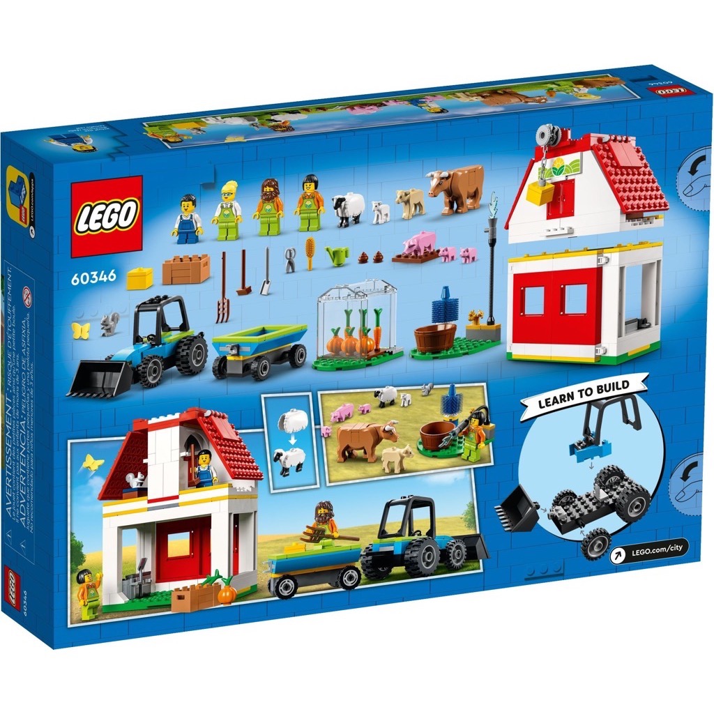 เลโก้ LEGO City 60346 Barn & Farm Animals