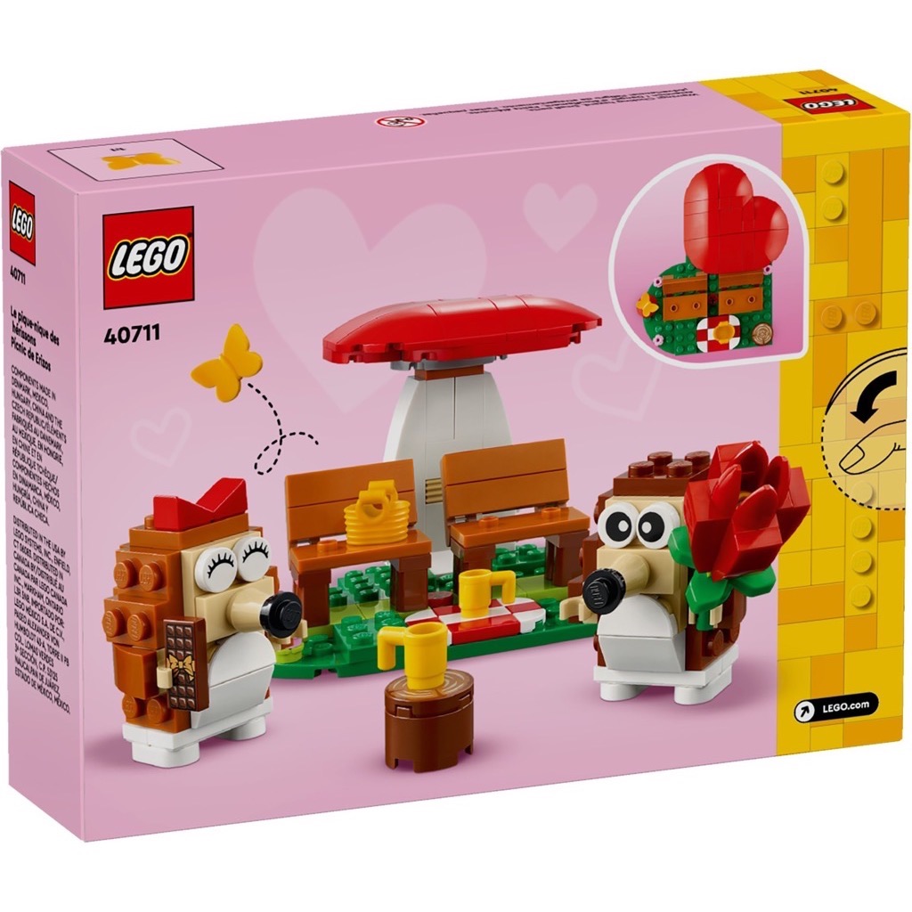 เลโก้ LEGO Exclusives 40711 Hedgehog Picnic Date