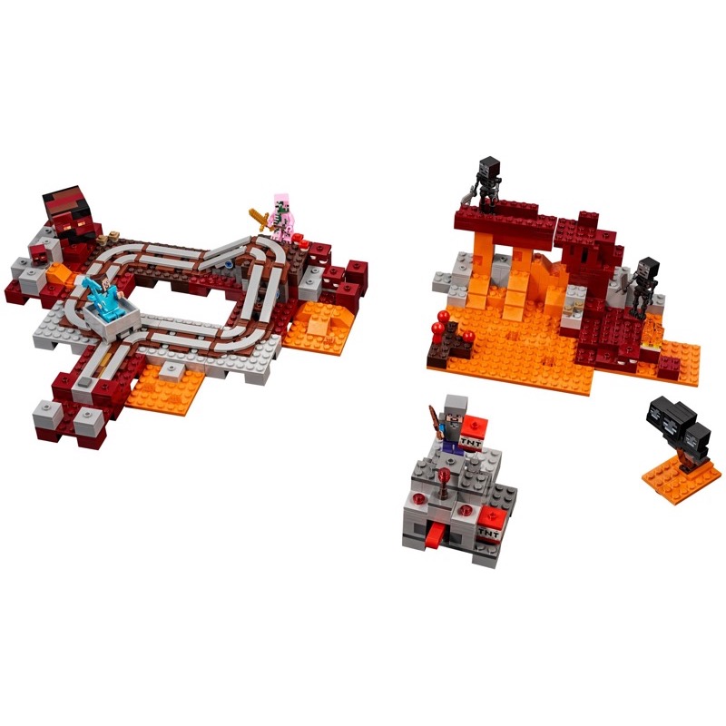 LEGO Minecraft 21130 The Nether Railway