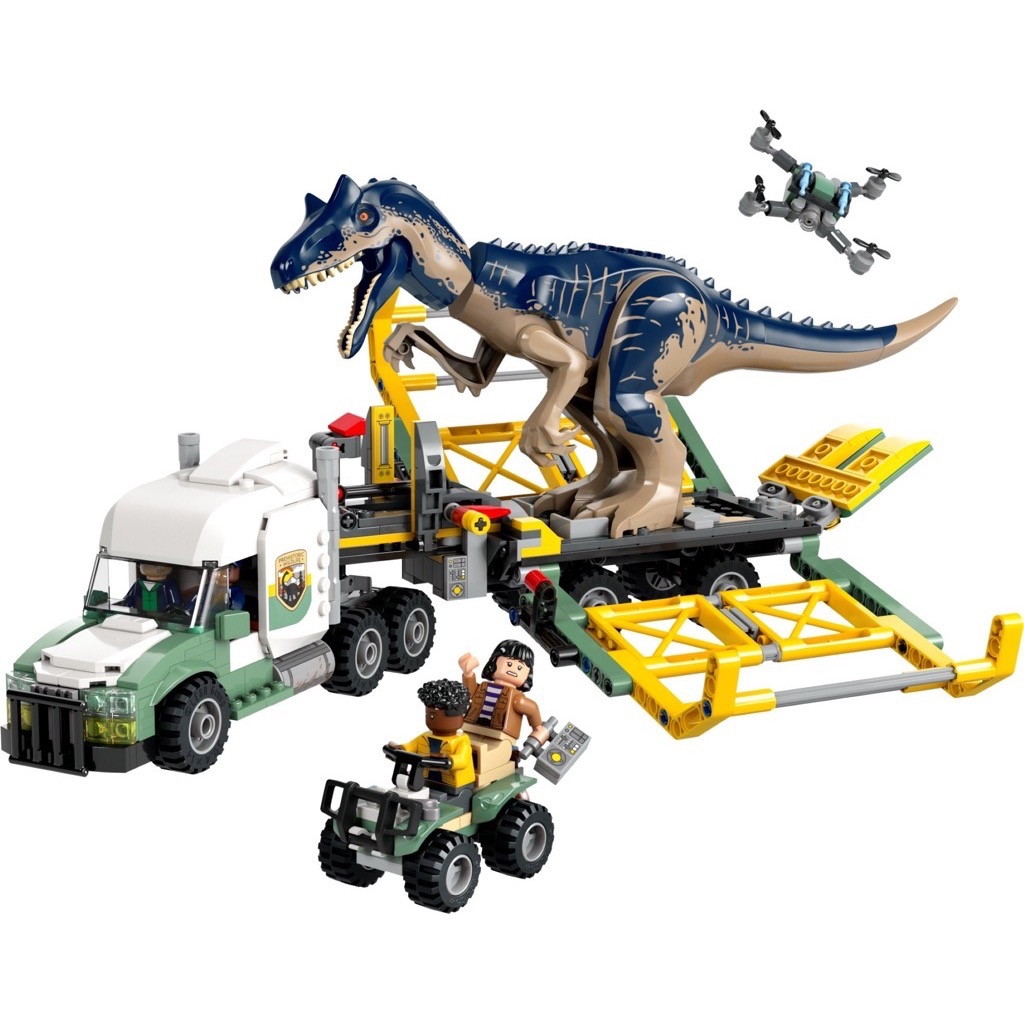 เลโก้ LEGO Jurassic World 76966 Dinosaur Missions: Allosaurus Transport Truck