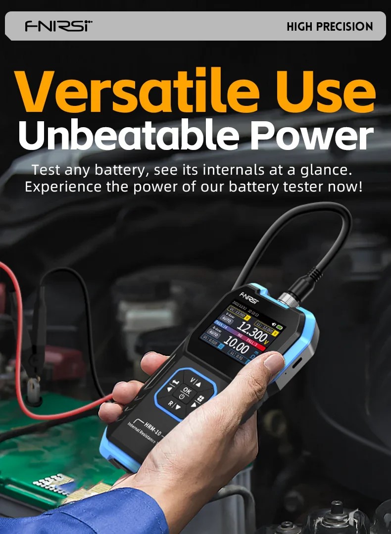 FNIRSI HRM-10 Battery Voltage Internal Resistance Tester