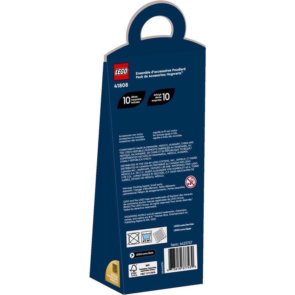 เลโก้ LEGO DOTs 41808 Hogwarts Accessories Pack