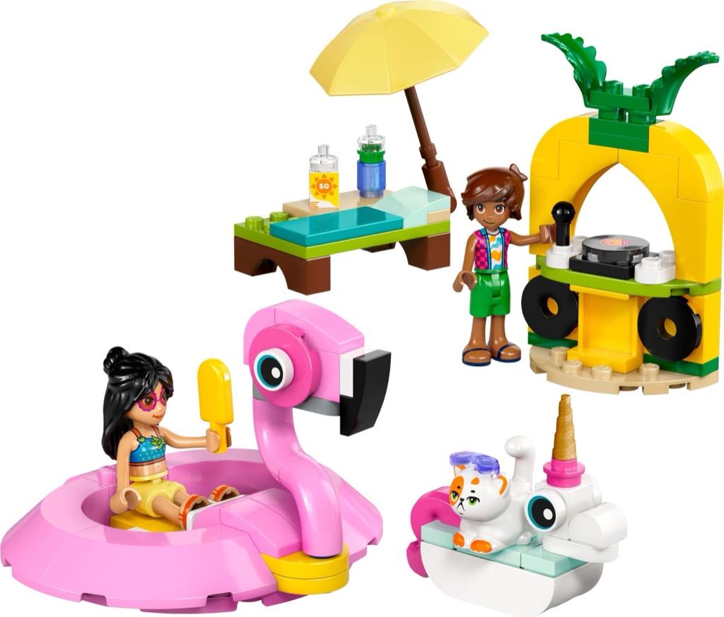 เลโก้ LEGO Friends 42658 Unicorn & Flamingo Pool Party